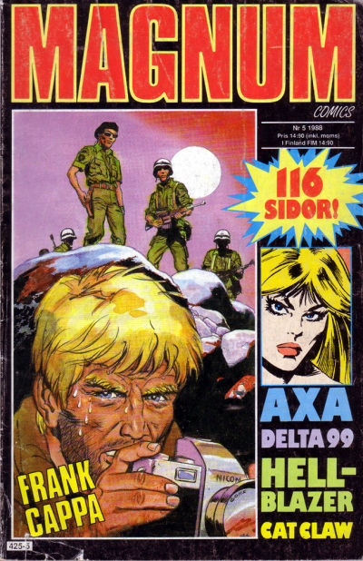 Cover for Magnum Comics (Pandora Press, 1988 series) #5/1988
