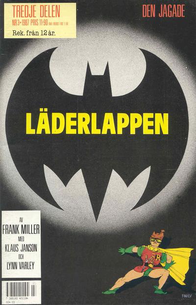 Cover for Läderlappen (Semic, 1987 series) #3/1987