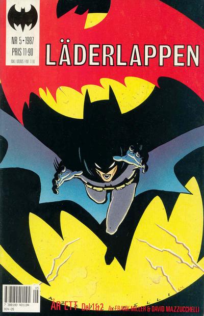 Cover for Läderlappen (Semic, 1987 series) #5/1987