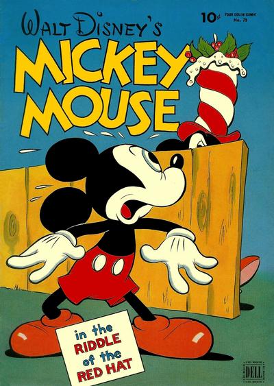 Cover for Four Color (Dell, 1942 series) #79 - Walt Disney's Mickey Mouse