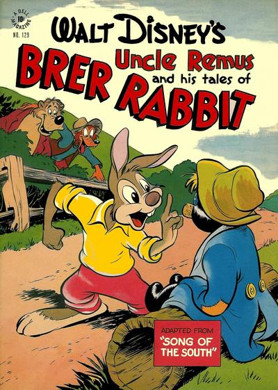 Cover for Four Color (Dell, 1942 series) #129 - Walt Disney's Uncle Remus and His Tales of Brer Rabbit