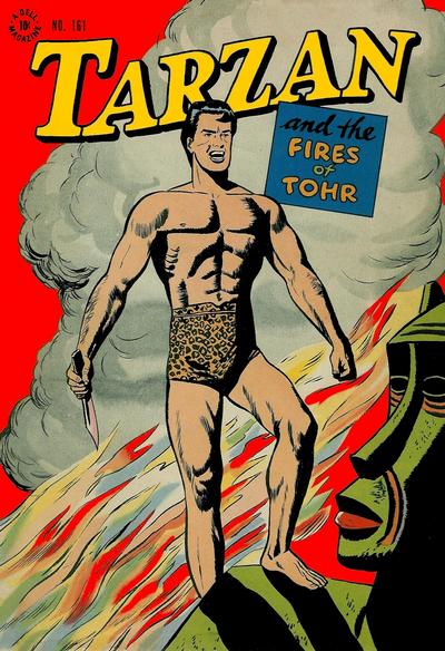 Cover for Four Color (Dell, 1942 series) #161 - Tarzan and the Fires of Tohr