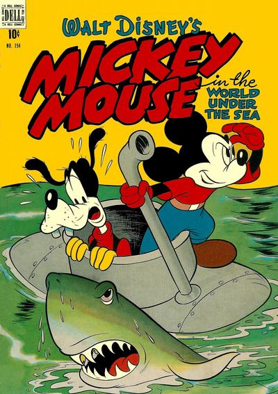 Cover for Four Color (Dell, 1942 series) #194 - Walt Disney's Mickey Mouse in The World Under the Sea