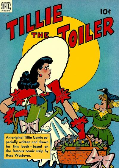 Cover for Four Color (Dell, 1942 series) #195 - Tillie the Toiler