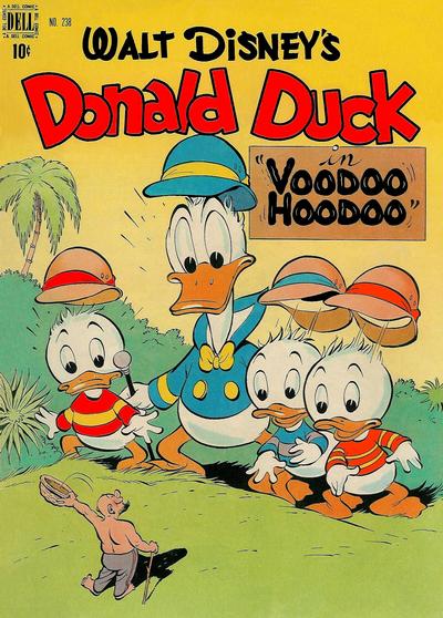 Cover for Four Color (Dell, 1942 series) #238 - Walt Disney's Donald Duck in Voodoo Hoodoo