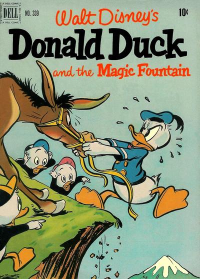 Cover for Four Color (Dell, 1942 series) #339 - Donald Duck and the Magic Fountain