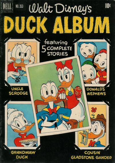 Cover for Four Color (Dell, 1942 series) #353 - Walt Disney's Duck Album