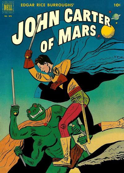 Cover for Four Color (Dell, 1942 series) #375 - John Carter of Mars