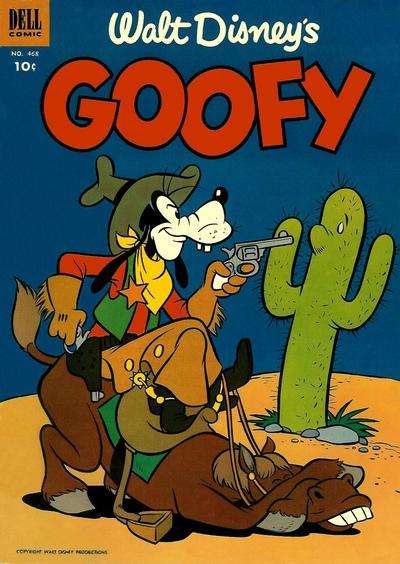Cover for Four Color (Dell, 1942 series) #468 - Walt Disney's Goofy