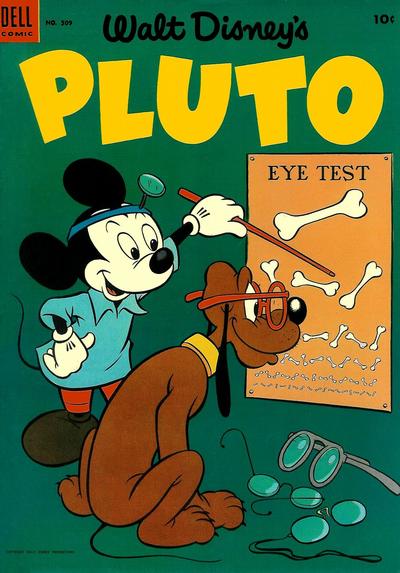 Cover for Four Color (Dell, 1942 series) #509 - Walt Disney's Pluto