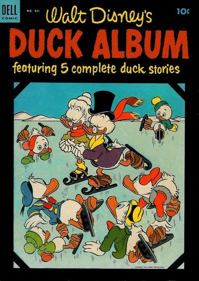 Cover for Four Color (Dell, 1942 series) #531 - Walt Disney's Duck Album