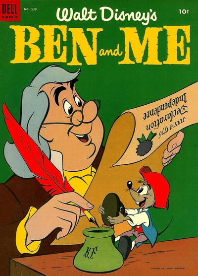 Cover for Four Color (Dell, 1942 series) #539 - Walt Disney's Ben and Me