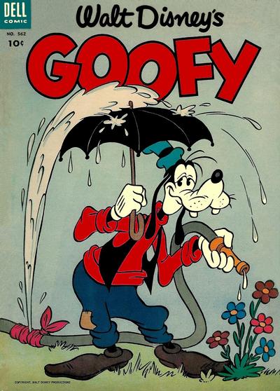 Cover for Four Color (Dell, 1942 series) #562 - Walt Disney's Goofy