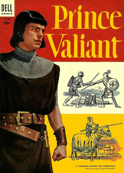 Cover for Four Color (Dell, 1942 series) #567 - Prince Valiant