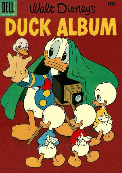 Cover for Four Color (Dell, 1942 series) #649 - Walt Disney's Duck Album