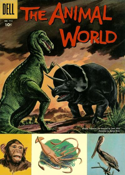 Cover for Four Color (Dell, 1942 series) #713 - The Animal World