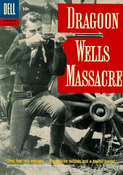 Cover for Four Color (Dell, 1942 series) #815 - Dragoon Wells Massacre