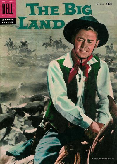 Cover for Four Color (Dell, 1942 series) #812 - The Big Land
