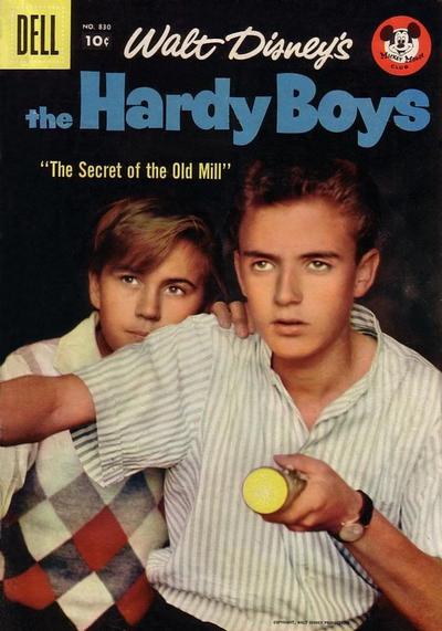 Cover for Four Color (Dell, 1942 series) #830 - Walt Disney's The Hardy Boys