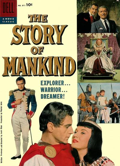 Cover for Four Color (Dell, 1942 series) #851 - The Story of Mankind