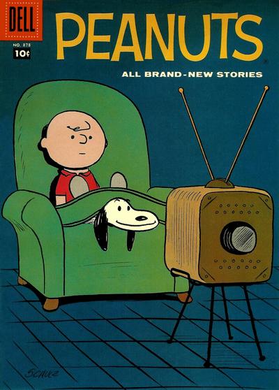 Cover for Four Color (Dell, 1942 series) #878 - Peanuts