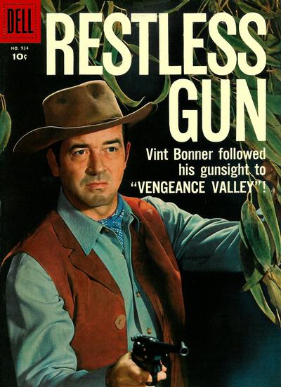 Cover for Four Color (Dell, 1942 series) #934 - Restless Gun