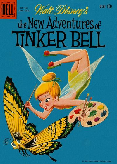 Cover for Four Color (Dell, 1942 series) #982 - Walt Disney's The New Adventures of Tinker Bell