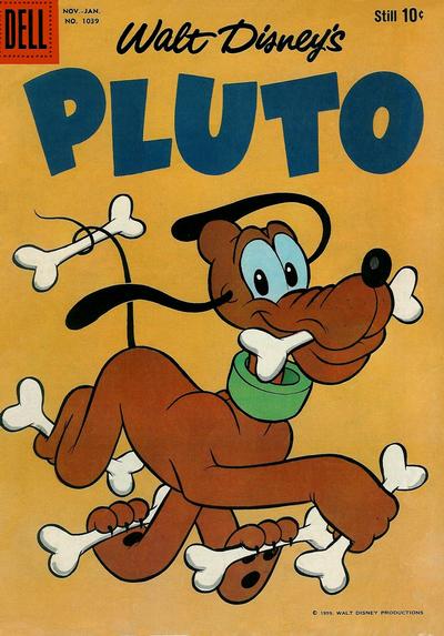 Cover for Four Color (Dell, 1942 series) #1039 - Walt Disney's Pluto
