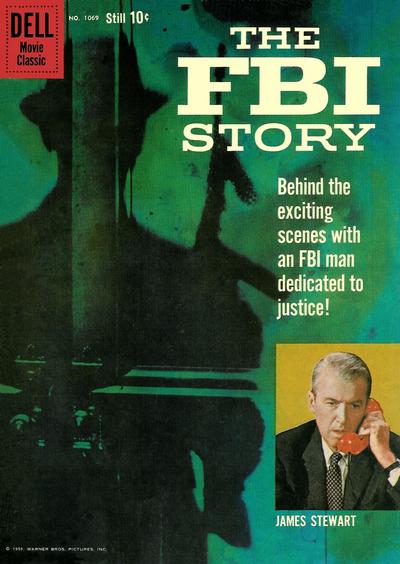 Cover for Four Color (Dell, 1942 series) #1069 - The FBI Story