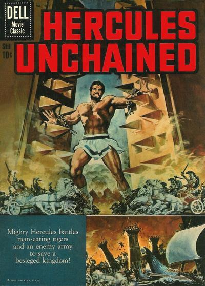 Cover for Four Color (Dell, 1942 series) #1121 - Hercules Unchained