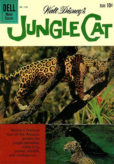 Cover for Four Color (Dell, 1942 series) #1136 - Walt Disney's Jungle Cat