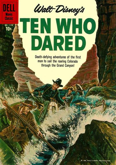 Cover for Four Color (Dell, 1942 series) #1178 - Walt Disney's Ten Who Dared
