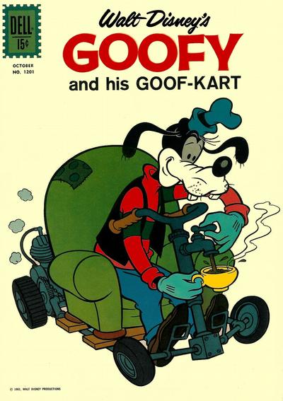 Cover for Four Color (Dell, 1942 series) #1201 - Walt Disney's Goofy