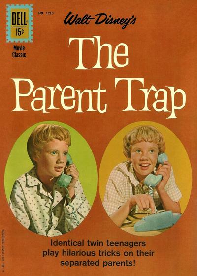 Cover for Four Color (Dell, 1942 series) #1210 - Walt Disney's The Parent Trap