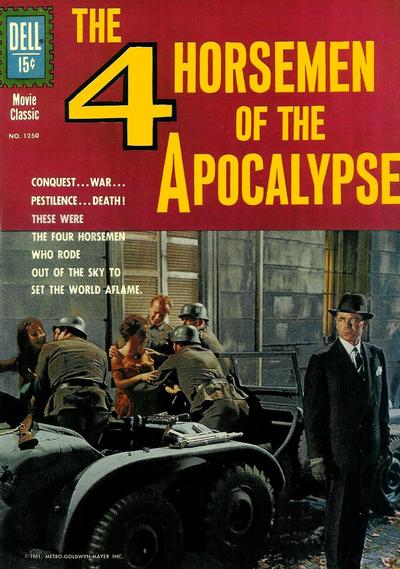 Cover for Four Color (Dell, 1942 series) #1250 - Four Horsemen of the Apocalypse