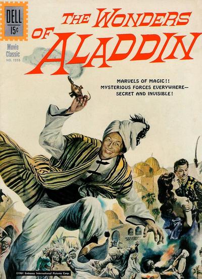 Cover for Four Color (Dell, 1942 series) #1255 - The Wonders of Aladdin