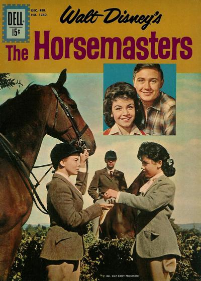 Cover for Four Color (Dell, 1942 series) #1260 - Walt Disney's The Horsemasters