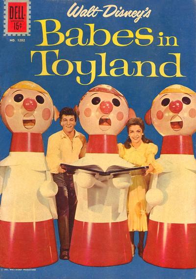 Cover for Four Color (Dell, 1942 series) #1282 - Walt Disney's Babes in Toyland