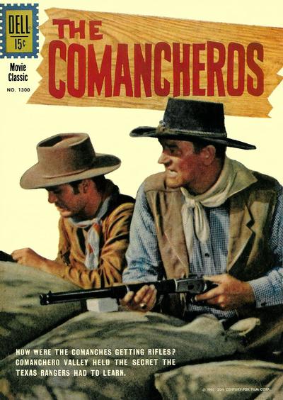 Cover for Four Color (Dell, 1942 series) #1300 - The Comancheros