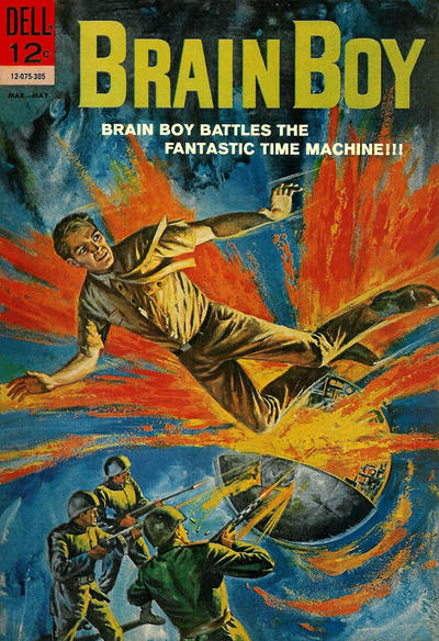 Cover for Brain Boy (Dell, 1962 series) #4