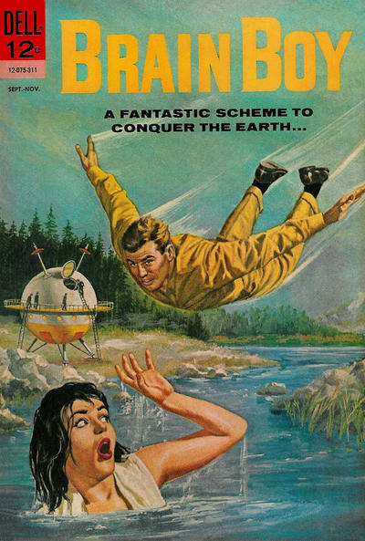 Cover for Brain Boy (Dell, 1962 series) #6