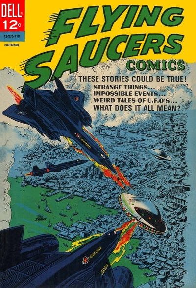 Cover for Flying Saucers (Dell, 1967 series) #3