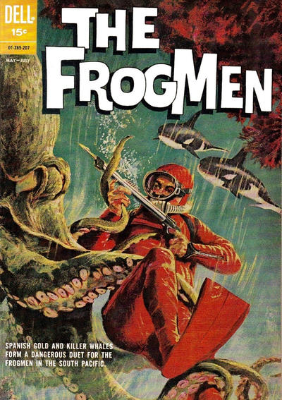 Cover for The Frogmen (Dell, 1962 series) #2