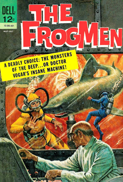 Cover for The Frogmen (Dell, 1962 series) #9