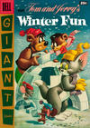 Cover for M.G.M.'s Tom and Jerry's Winter Fun (Dell, 1954 series) #5