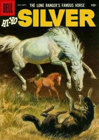 Cover for The Lone Ranger's Famous Horse Hi-Yo Silver (Dell, 1952 series) #19