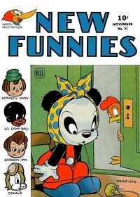 Cover Thumbnail for New Funnies (Dell, 1942 series) #93