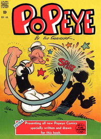Cover Thumbnail for Popeye (Dell, 1948 series) #4