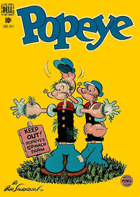 Cover Thumbnail for Popeye (Dell, 1948 series) #7