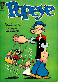 Cover Thumbnail for Popeye (Dell, 1948 series) #12